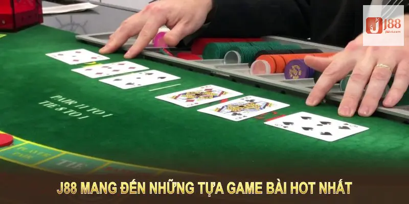 Xu hướng game bài mới nhất - Sự đầu tư mạnh mẽ từ J88 4 J88 mang đến những tựa game bài hot nhất với trải nghiệm hấp dẫn.